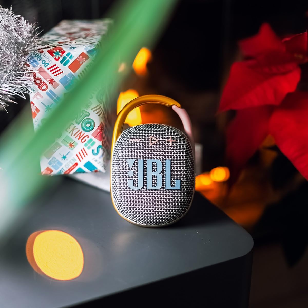 PARLANTE PORTÁTIL JBL CLIP 4 BLUETOOTH GRIS - 4