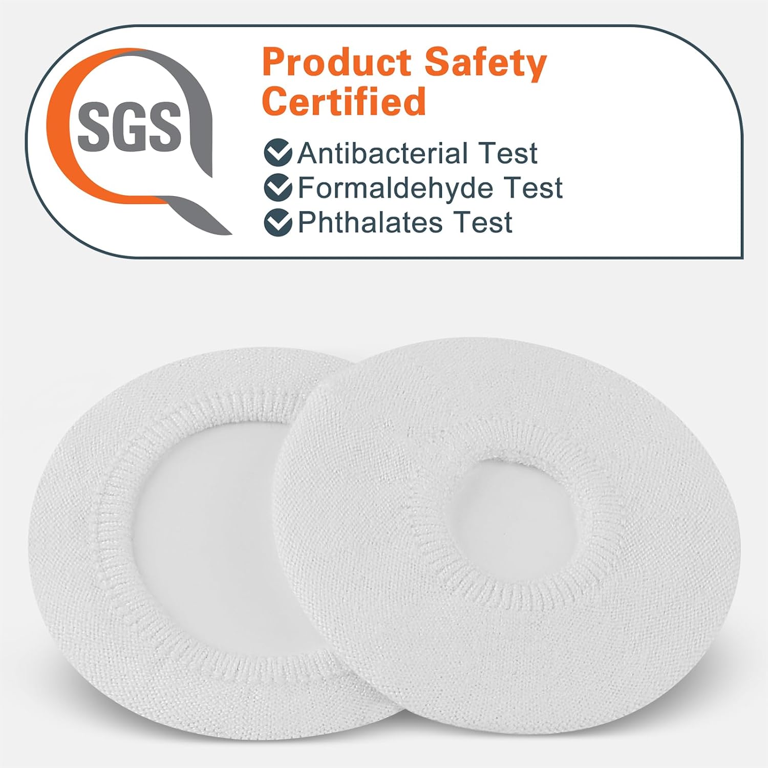 PROTECTORES PARA AUDÍFONOS GEEKRIA TAMAÑO S COLOR BLANCO - 2