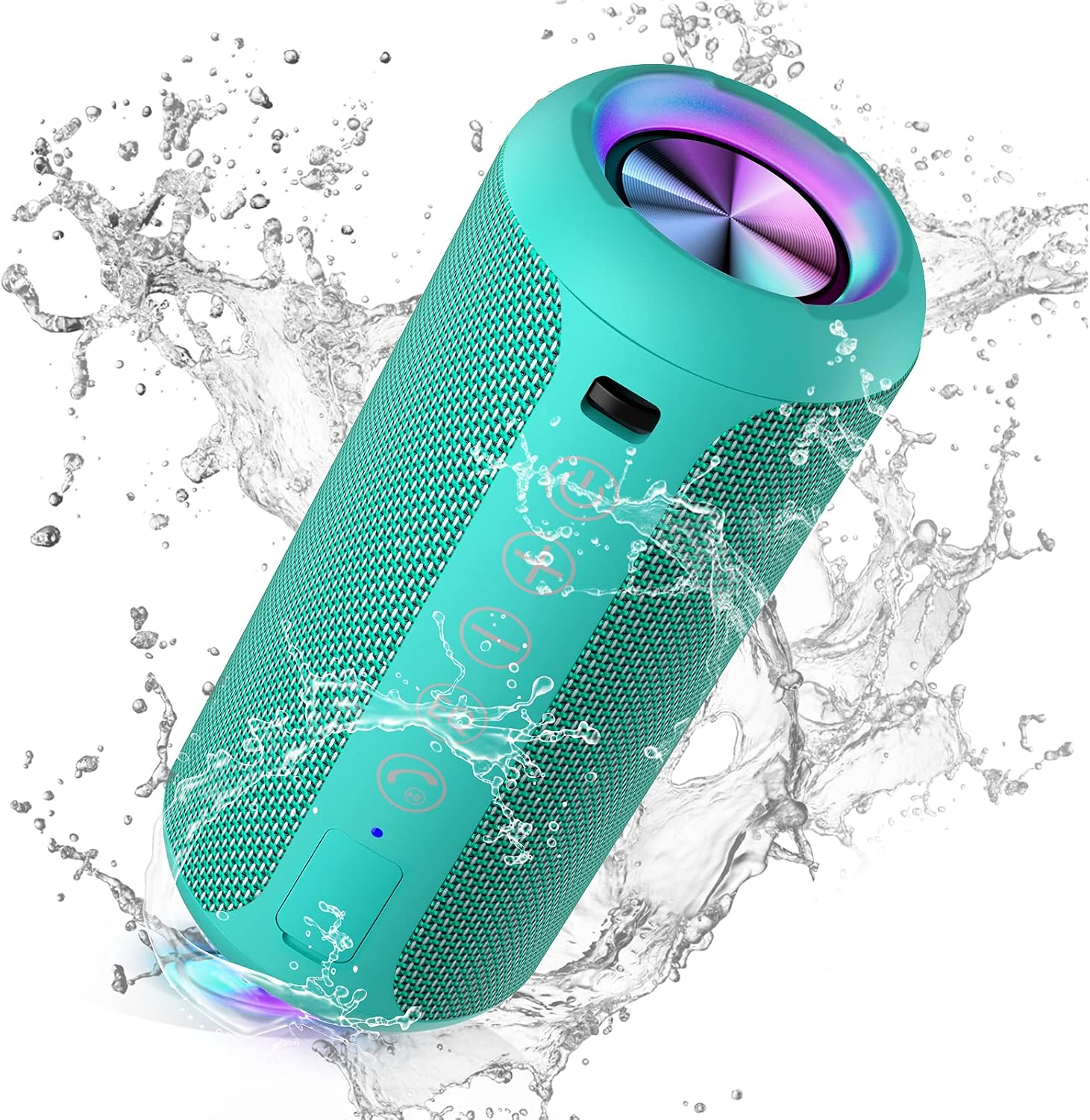 PARLANTE PORTÁTIL ORTIZAN X10 BLUETOOTH IPX7 ACEITUNA - 1