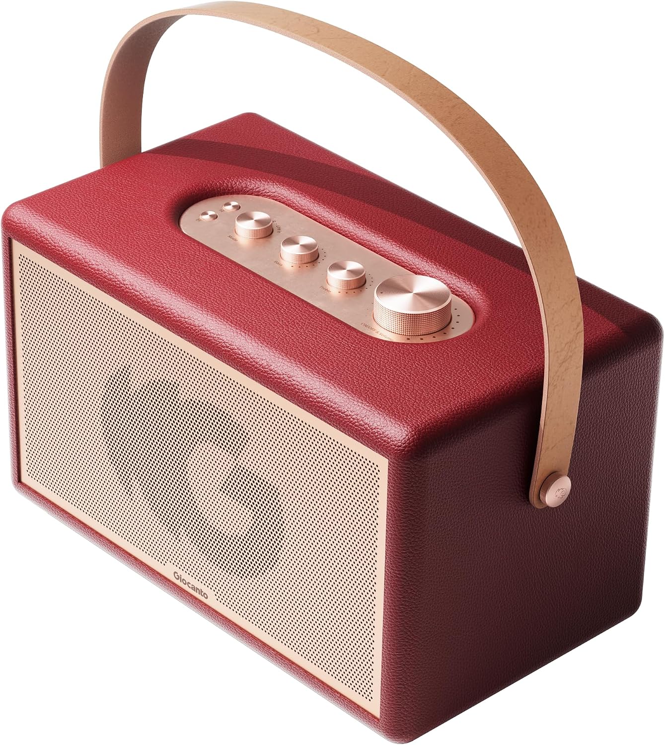 PARLANTE BLUETOOTH PORTÁTIL GIOCANTO M25 150W ROJO - 1