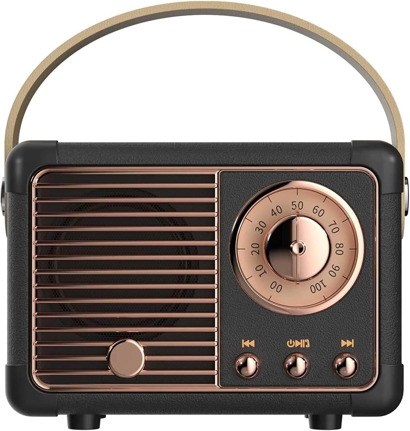 PARLANTE PORTÁTIL BAOLIRA RETRO BLUETOOTH PEQUEÑO - 1