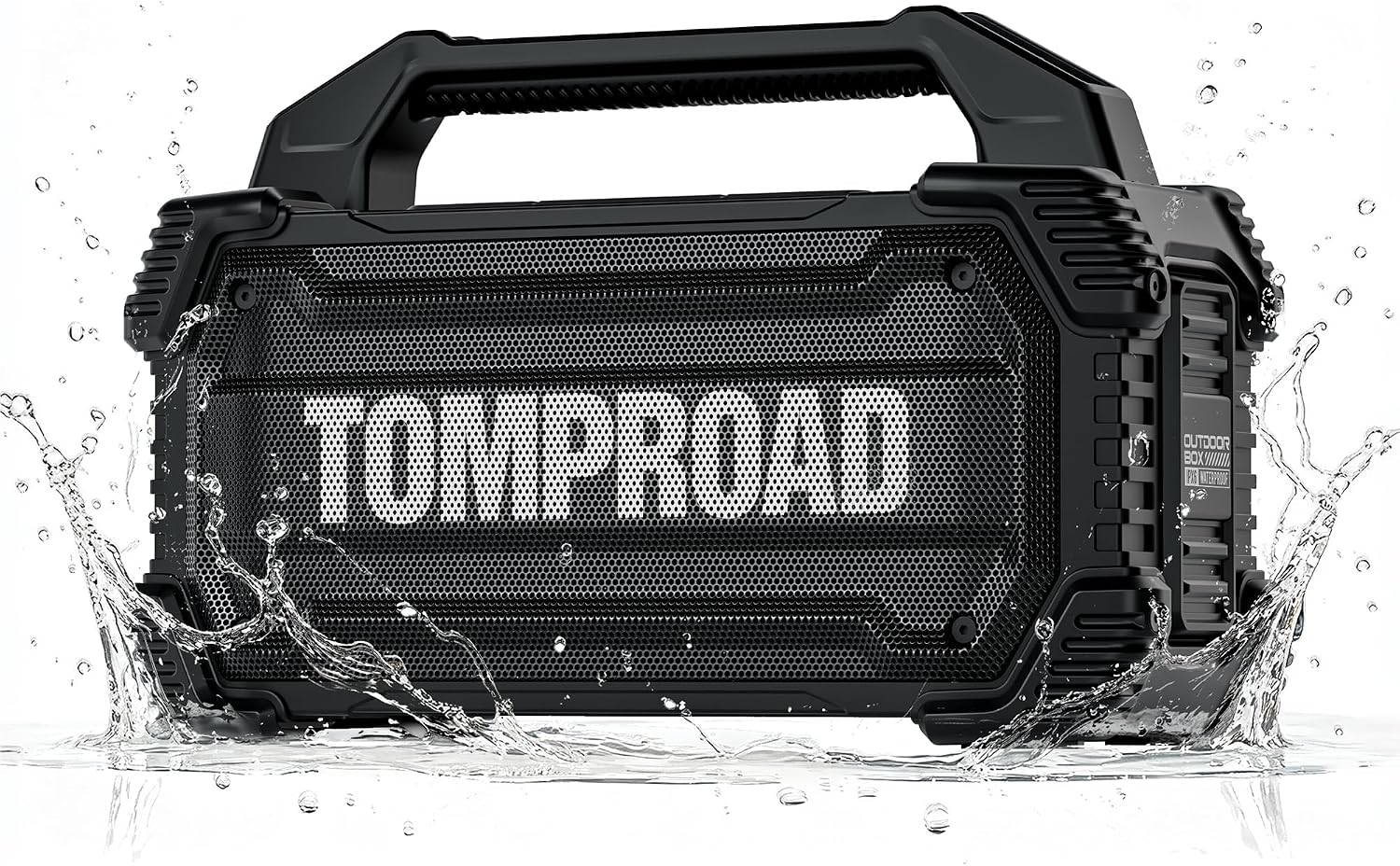 PARLANTE PORTÁTIL TOMPROAD K40 BLUETOOTH 160W IPX6 NEGRO - 1