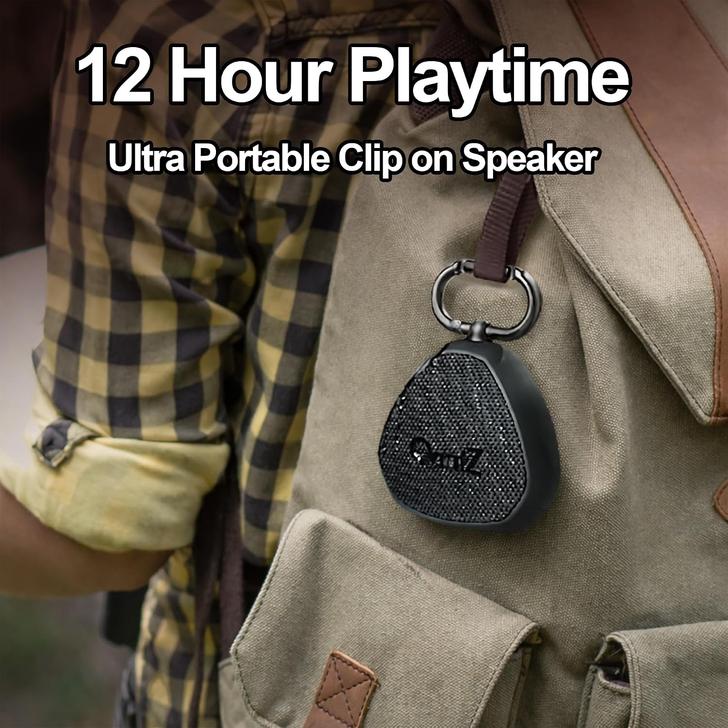 PARLANTE PORTÁTIL CAMBRIDGE SOUNDWORKS OONTZ ANGLE CLIP BLUETOOTH 5W IPX7 - 2