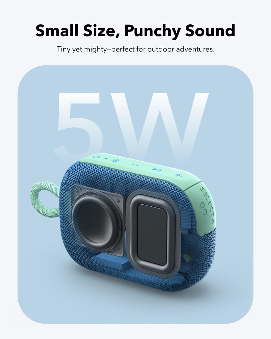 PARLANTE PORTÁTIL SOUNDCORE SELECT 4 GO BLUETOOTH IP67 - 5