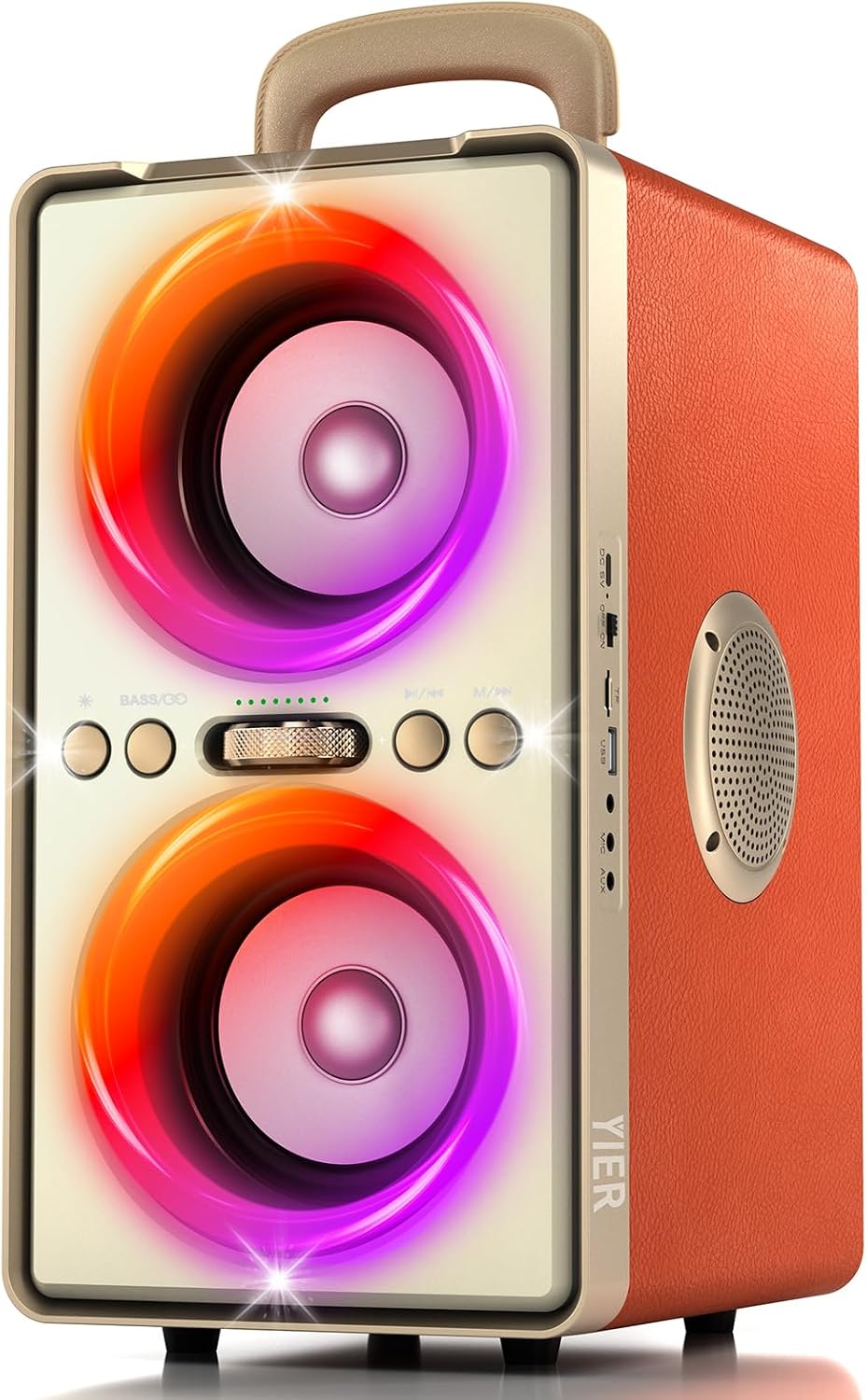 PARLANTE BLUETOOTH YIER 240W NARANJA - 1
