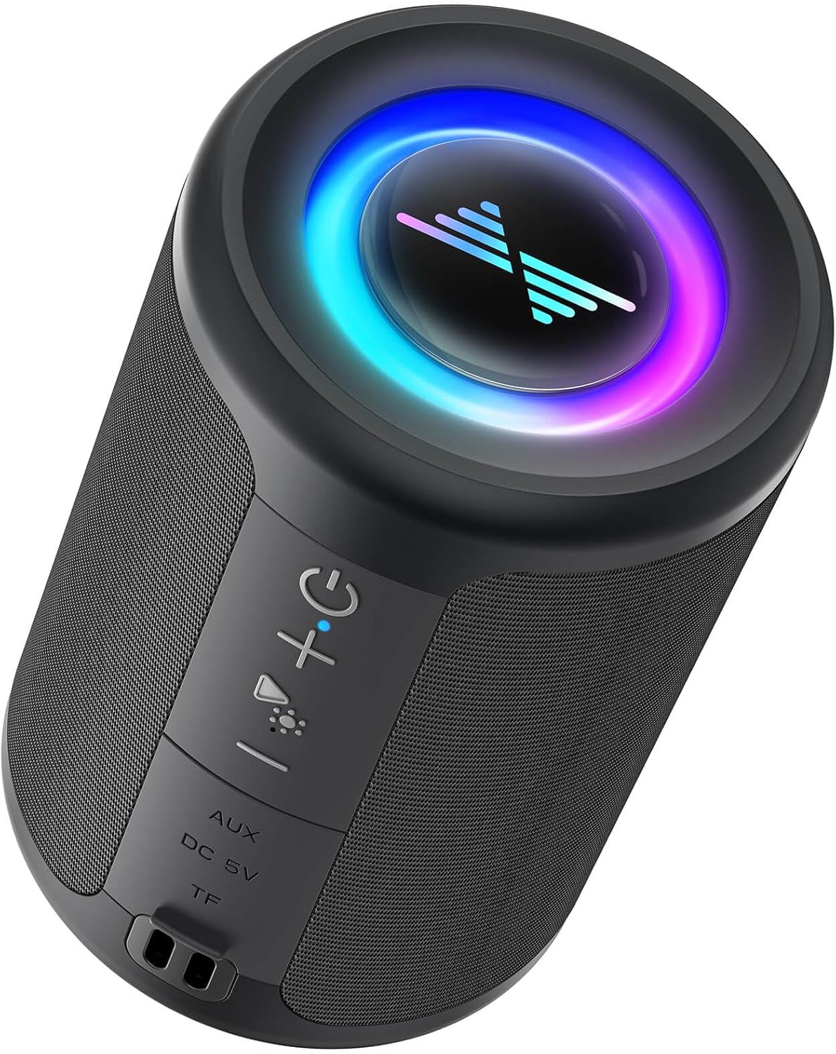 PARLANTE PORTÁTIL BLUETOOTH LENRUE PEQUEÑO CON LUCES Y SONIDO ESTÉREO TWS 30W - 1