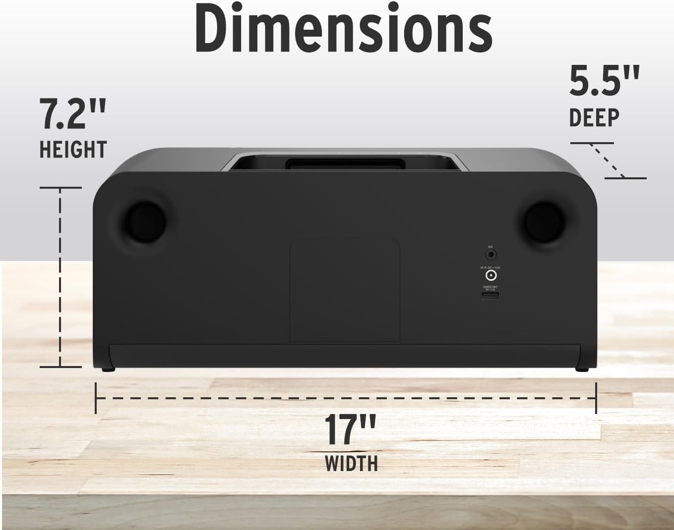 PARLANTE PORTÁTIL KLIPSCH GROOVE XXL BLUETOOTH 17' - 3