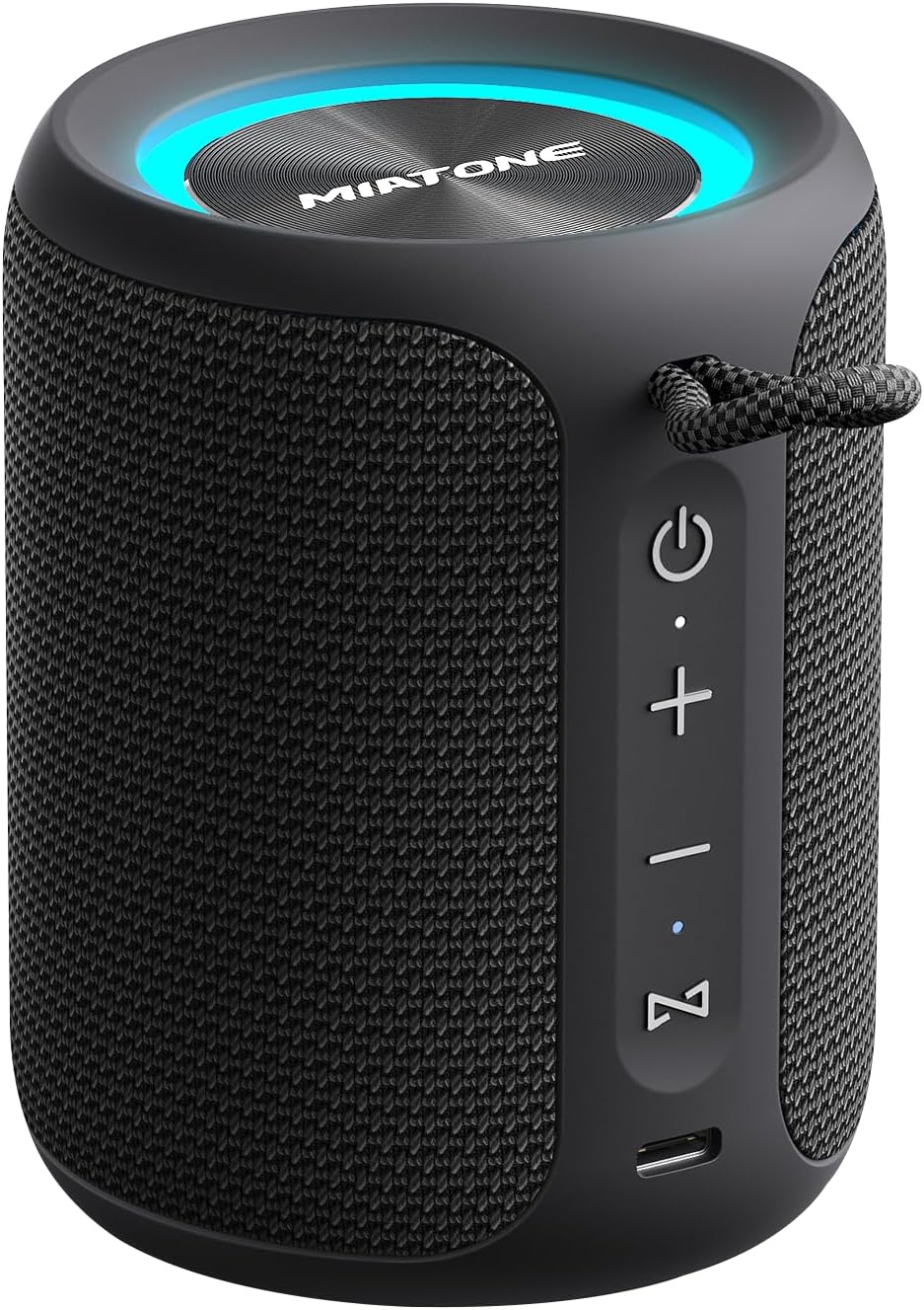 PARLANTE PORTÁTIL MIATONE RUSH M 20W BLUETOOTH IP67 NEGRO - 1