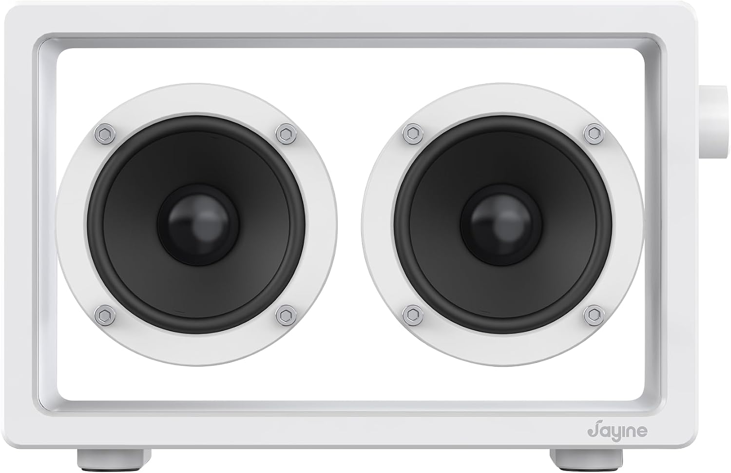 PARLANTE PORTÁTIL JAYINE CASSETTE BLUETOOTH 16W BLANCO - 1