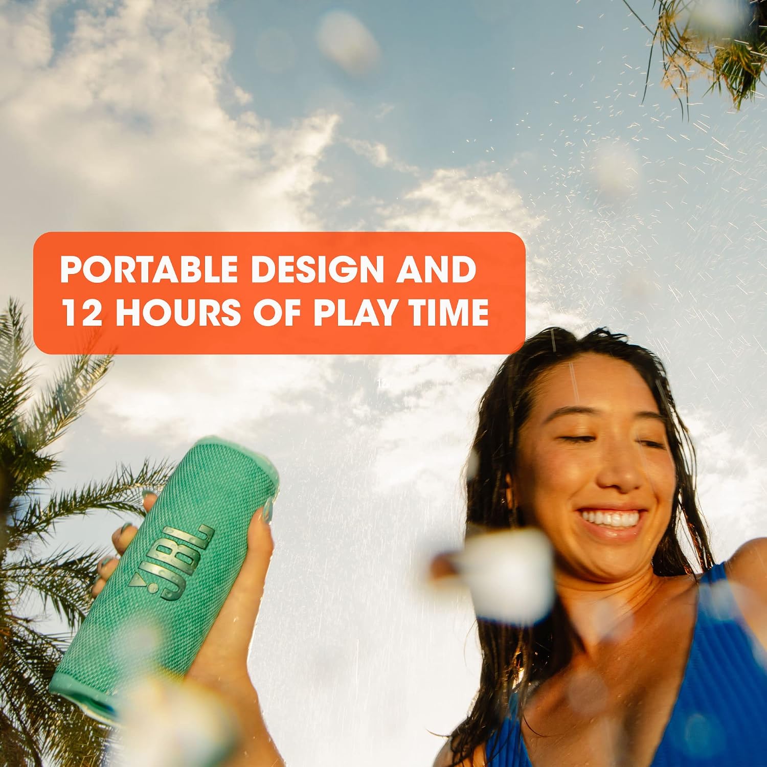PARLANTE PORTÁTIL JBL FLIP 6 VERDE - 5