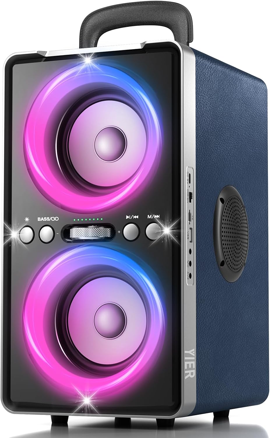 PARLANTE BLUETOOTH YIER 240W AZUL - 1
