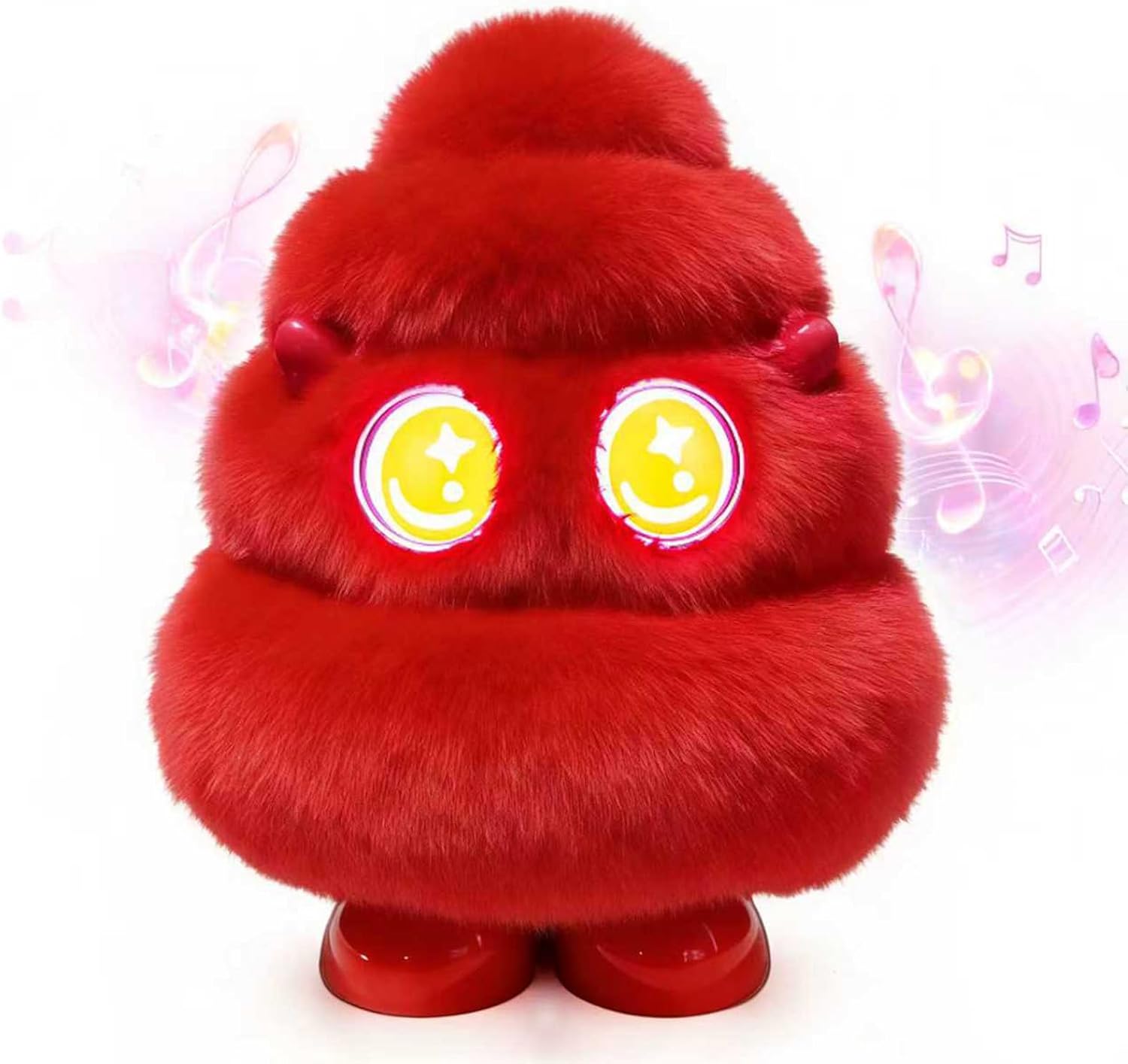 PARLANTE PORTÁTIL GRAUICI CHRISTMAS TREE BLUETOOTH 15W ROJO CON LED - 1