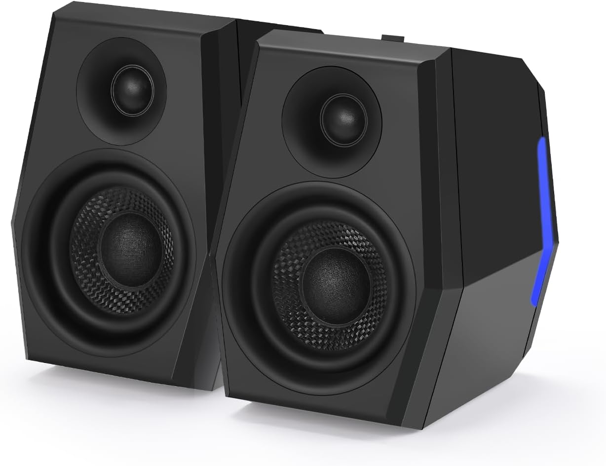 PARLANTES SANYUN SW209 36W 2.0 GAMING CON 3 MODOS DSP - 1