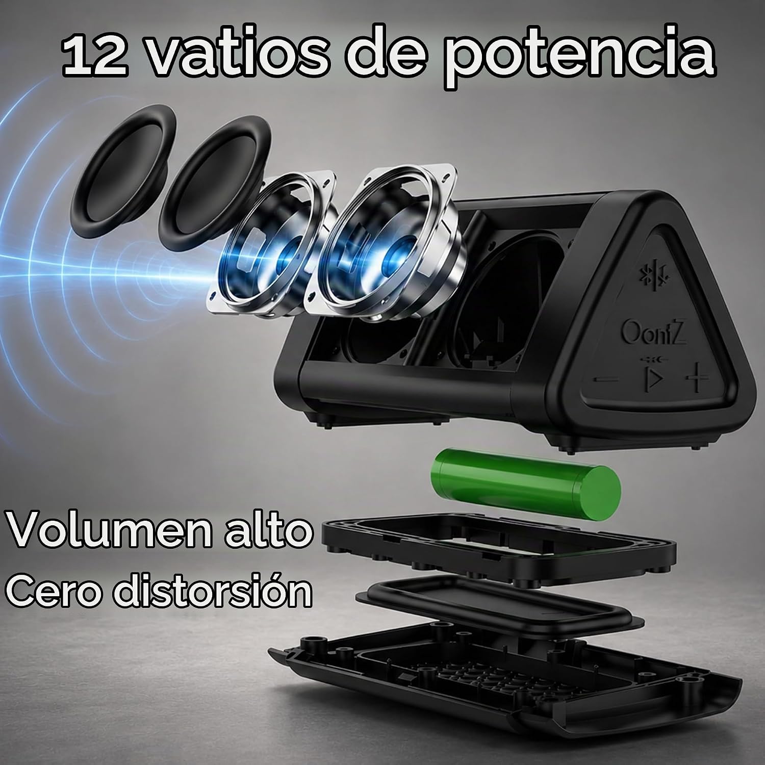 PARLANTE PORTÁTIL CAMBRIDGE SOUNDWORKS OONTZ ANGLE 3 GEN 4 BLUETOOTH 12W - 4