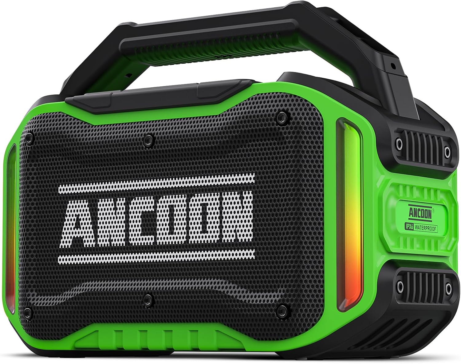 PARLANTE PORTÁTIL ANCOON BLUETOOTH 80W IPX6 VERDE - 1