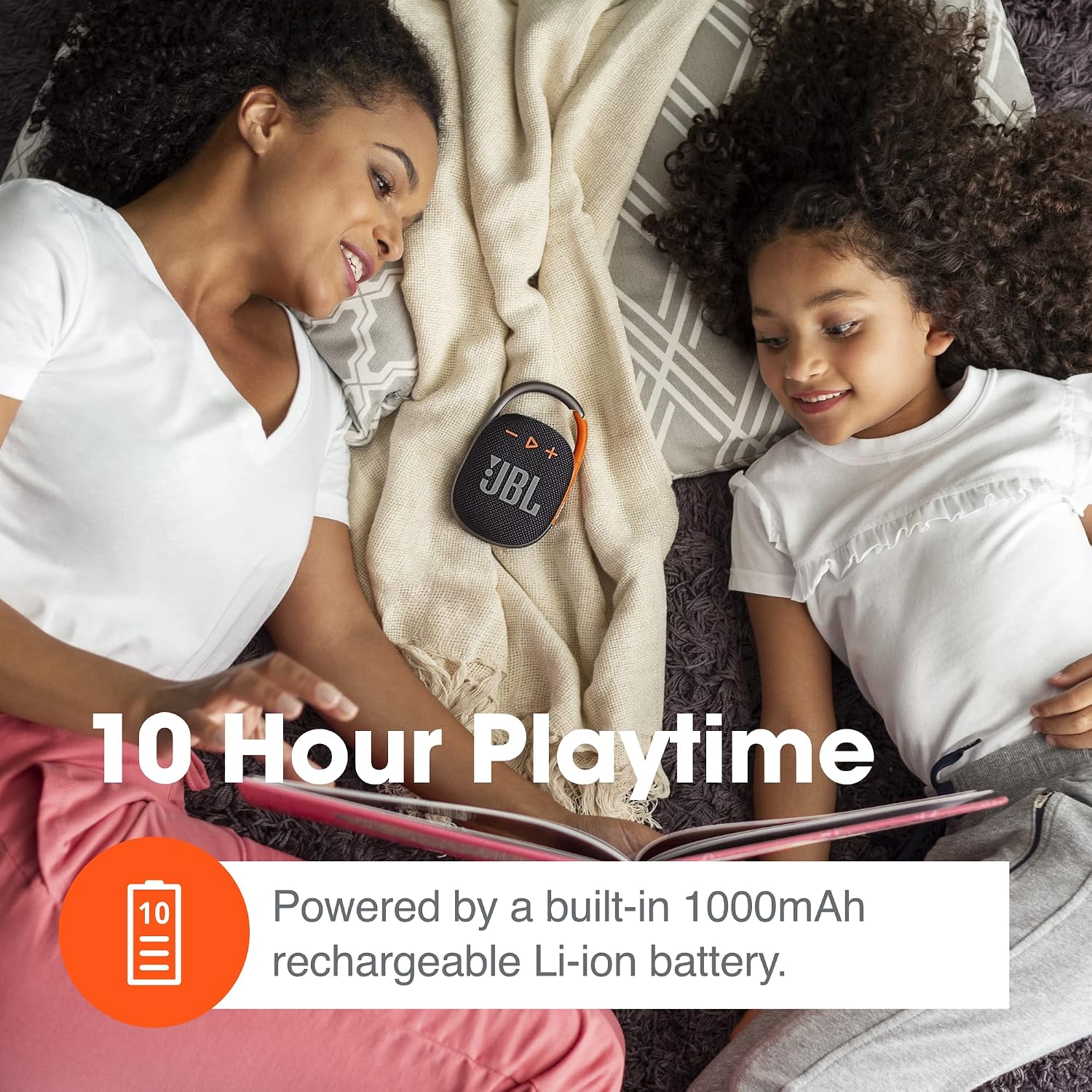 PARLANTE PORTÁTIL JBL CLIP 4 BLUETOOTH 5.1 COLOR ACEITUNA - 4