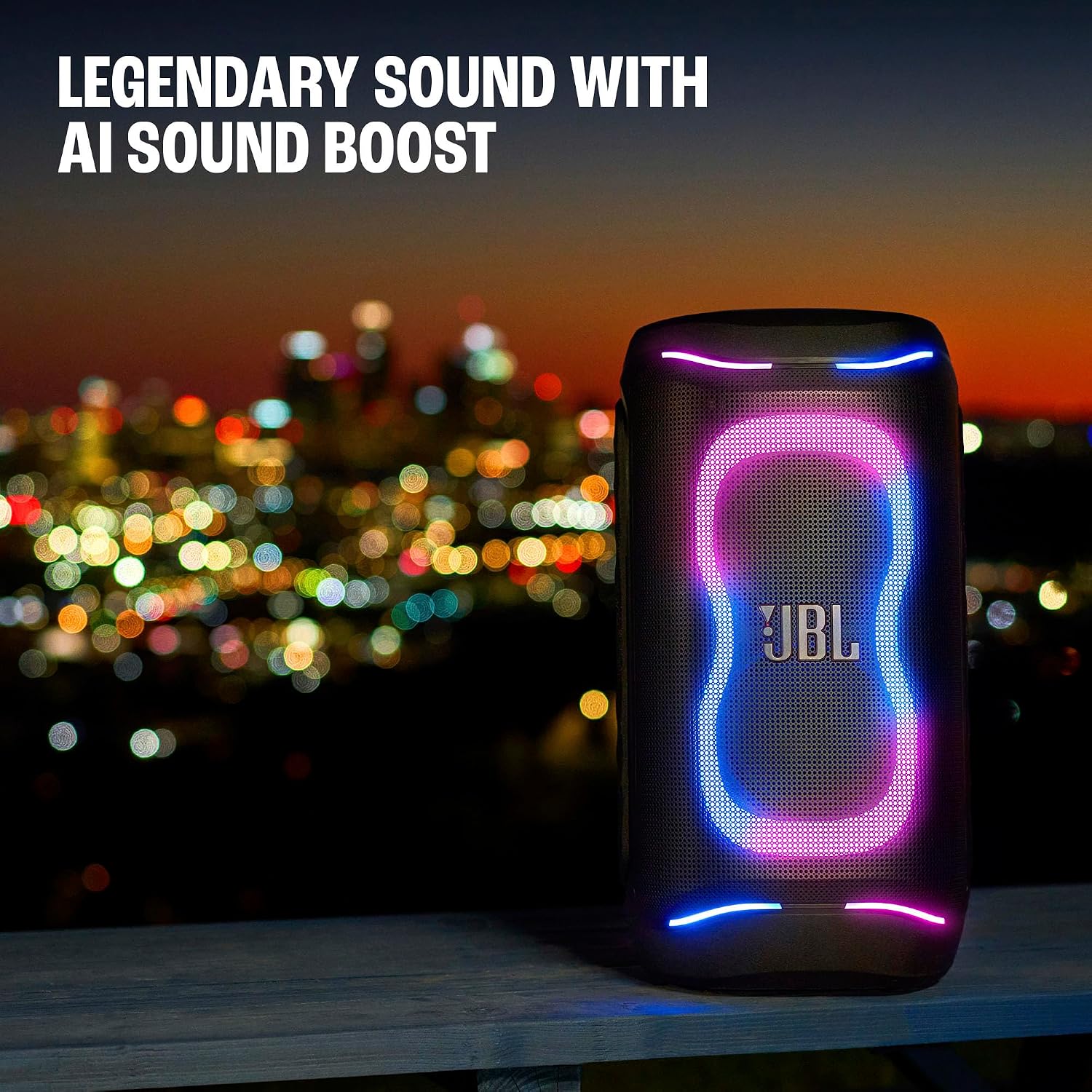 PARLANTE PORTÁTIL JBL PARTYBOX 130 NEGRO - 3