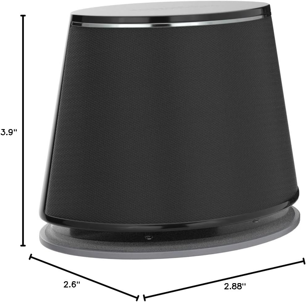 PARLANTES AMAZON BASICS STEREO 2.0 PARA PC O LAPTOP NEGRO - 5