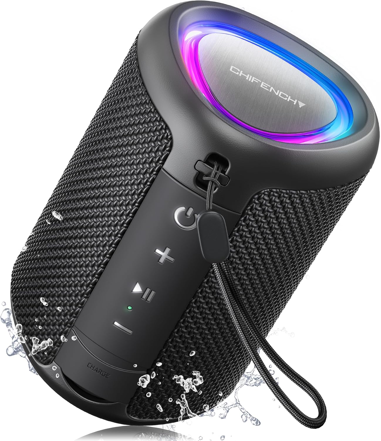 PARLANTE PORTÁTIL BLUETOOTH CHIFENCHY PULSESOUND IMPERMEABLE 15W - 1
