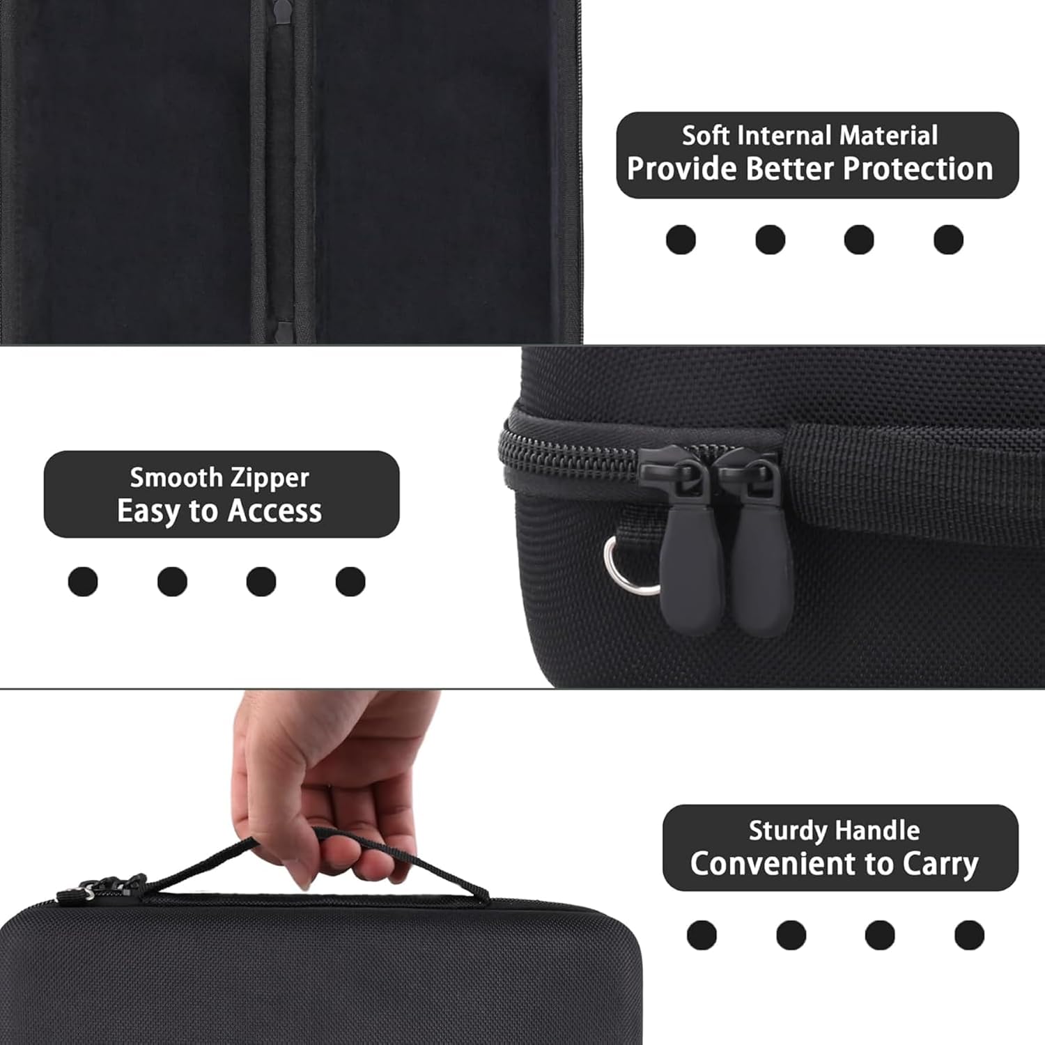 ESTUCHE PARA PARLANTE MARSHALL MIDDLETON/MIDDLETON II AENLLOSI NEGRO - 3
