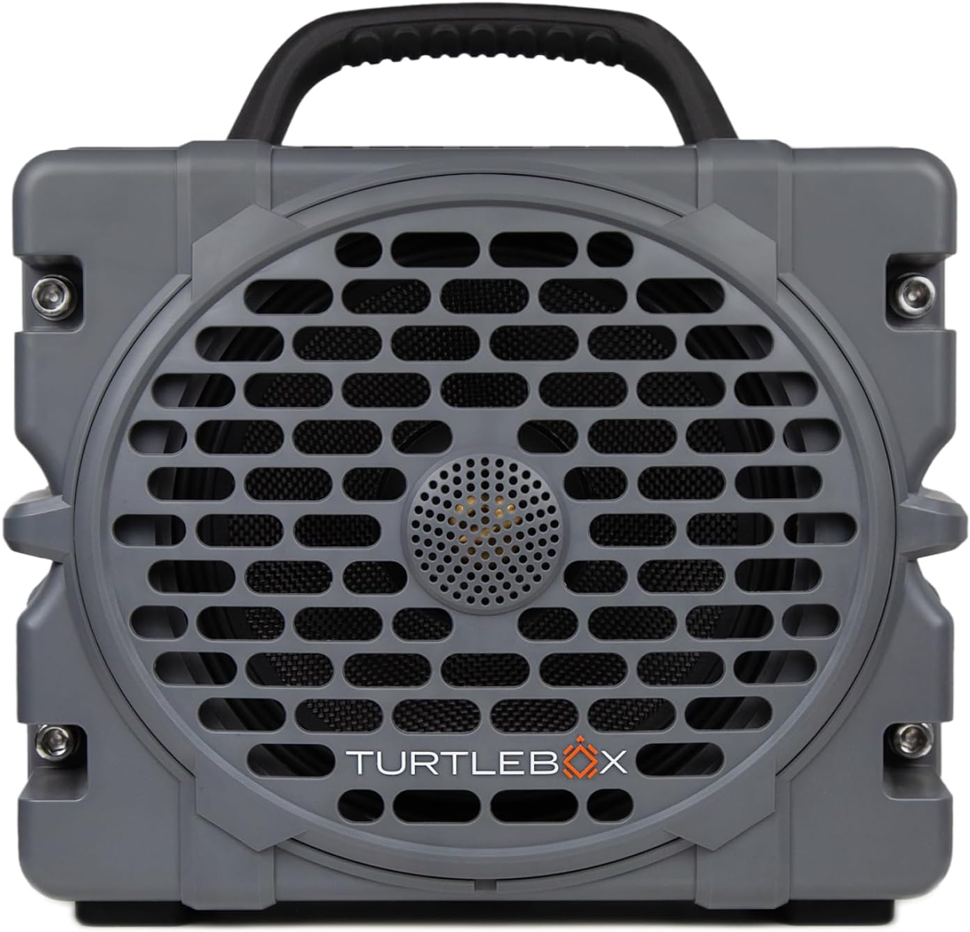 PARLANTE PORTÁTIL TURTLEBOX GRANDE BLUETOOTH IMPERMEABLE GRIS - 1