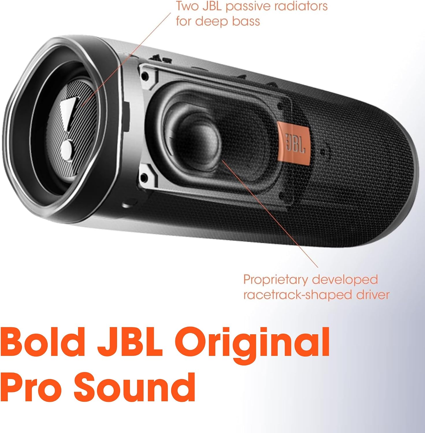 PARLANTE PORTÁTIL JBL FLIP 5 NEGRO CON ESTUCHE PROTECTOR DIVVI! - 3
