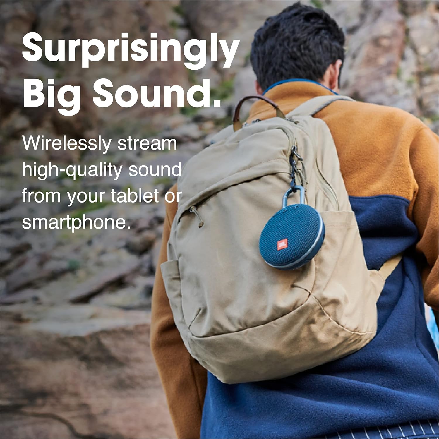 PARLANTE PORTÁTIL JBL CLIP 3 RIVER TEAL BLUETOOTH IMPERMEABLE - 2