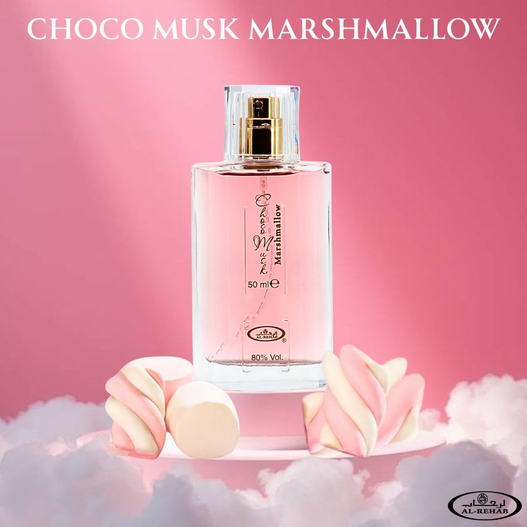 PERFUME AL-REHAB CHOCO MUSK MARSHMALLOW Y PISTACHIO 50ML - 5