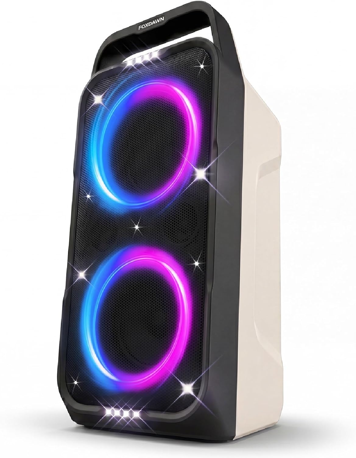 PARLANTE PORTÁTIL FOXDAWN PARTY BLUETOOTH 240W CON GRAVES PROFUNDOS - 1