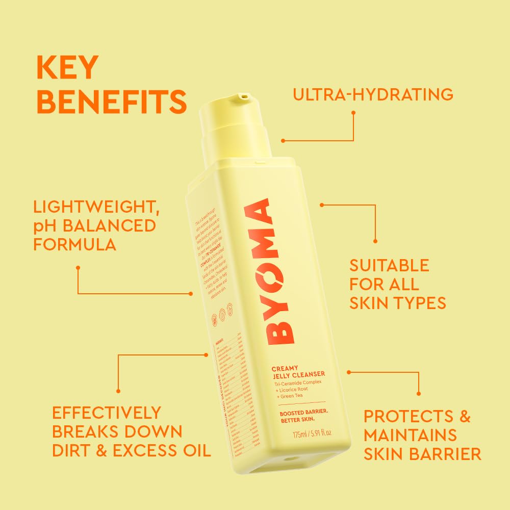 LIMPIADOR FACIAL BYOMA CREAMY JELLY CLEANSER 175 ML PACK 2 - 3