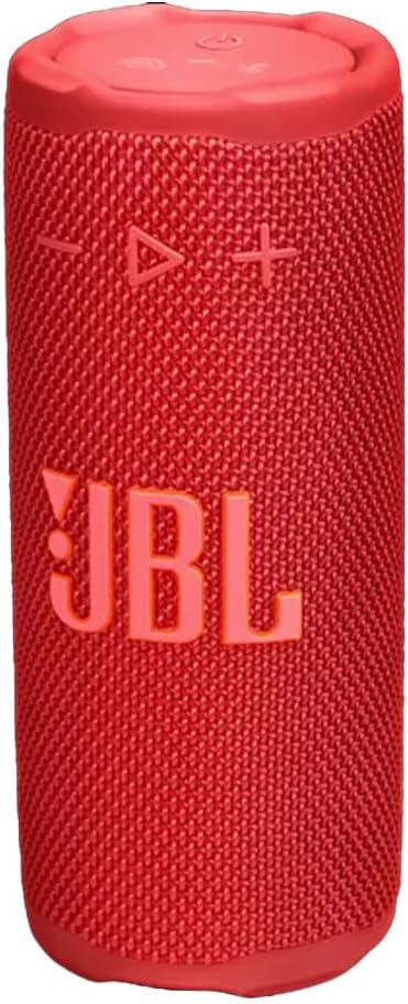 PARLANTE PORTÁTIL JBL GRIP BLUETOOTH CON ESTUCHE GSPORT FIBRA DE CARBONO ROJO - 3