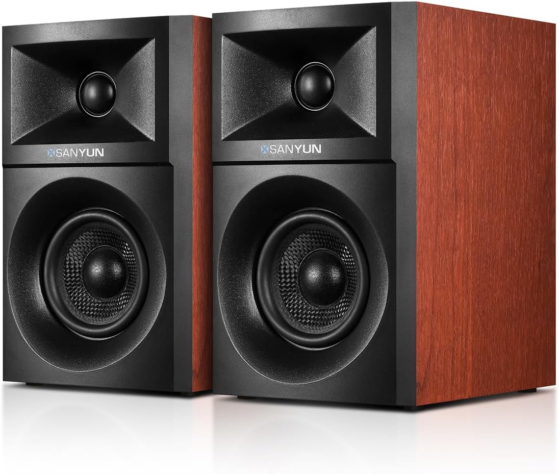 PARLANTES PARA COMPUTADORA SANYUN SW203 3' 60W CON DAC 24BIT - 1