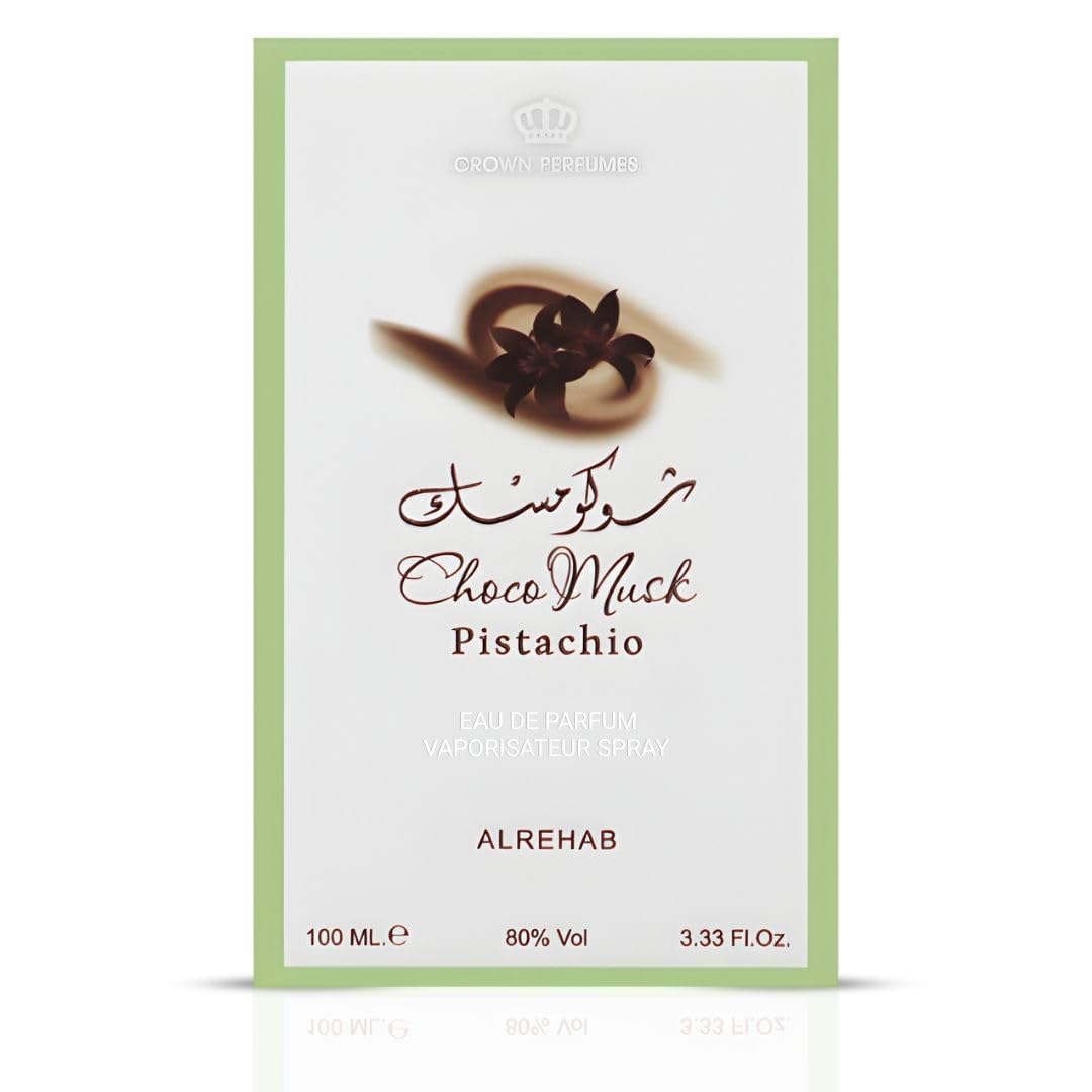 ACEITE PERFUME AL-REHAB CHOCO MUSK PISTACHIO ROLL-ON 100ML - 4