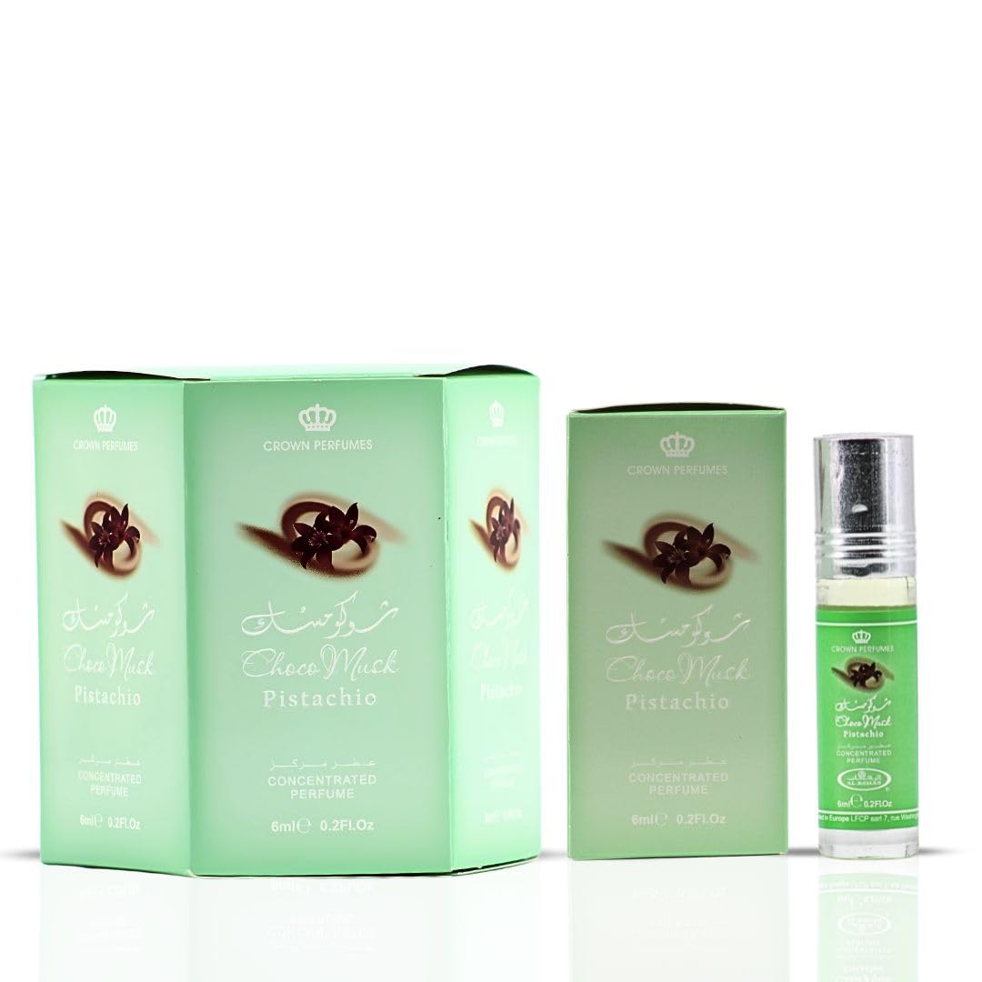 ACEITE PERFUME AL-REHAB CHOCO MUSK PISTACHIO 6ML PACK 6 - 3