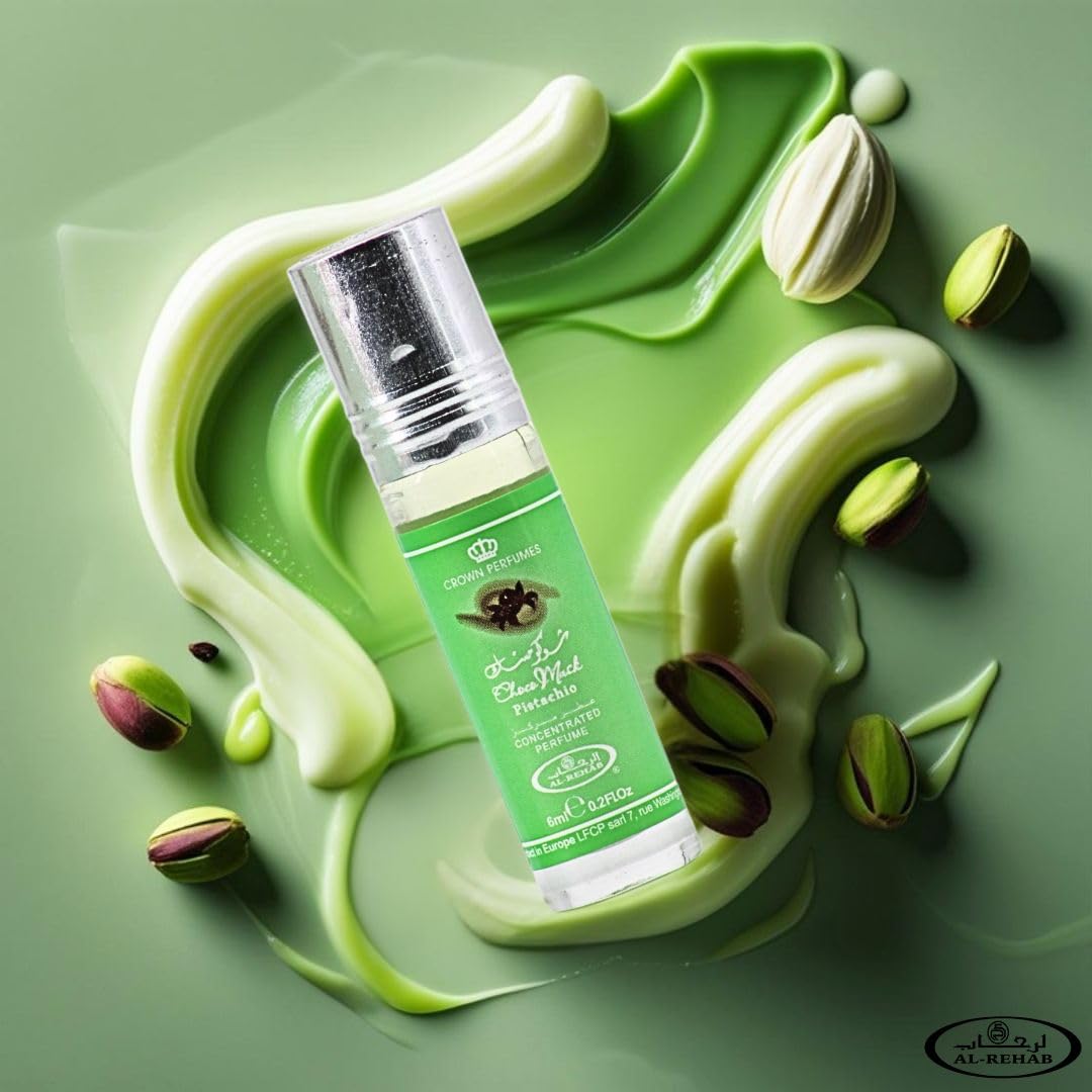 ACEITE PERFUME AL-REHAB CHOCO MUSK PISTACHIO 6ML PACK 6 - 4