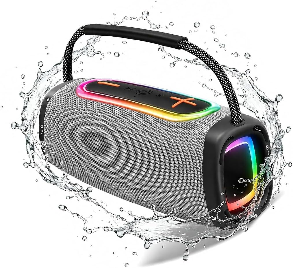 PARLANTE BLUETOOTH DONERTON 2026 OUTDOOR 75W IPX7 6000MAH MULTICOLOR - 1