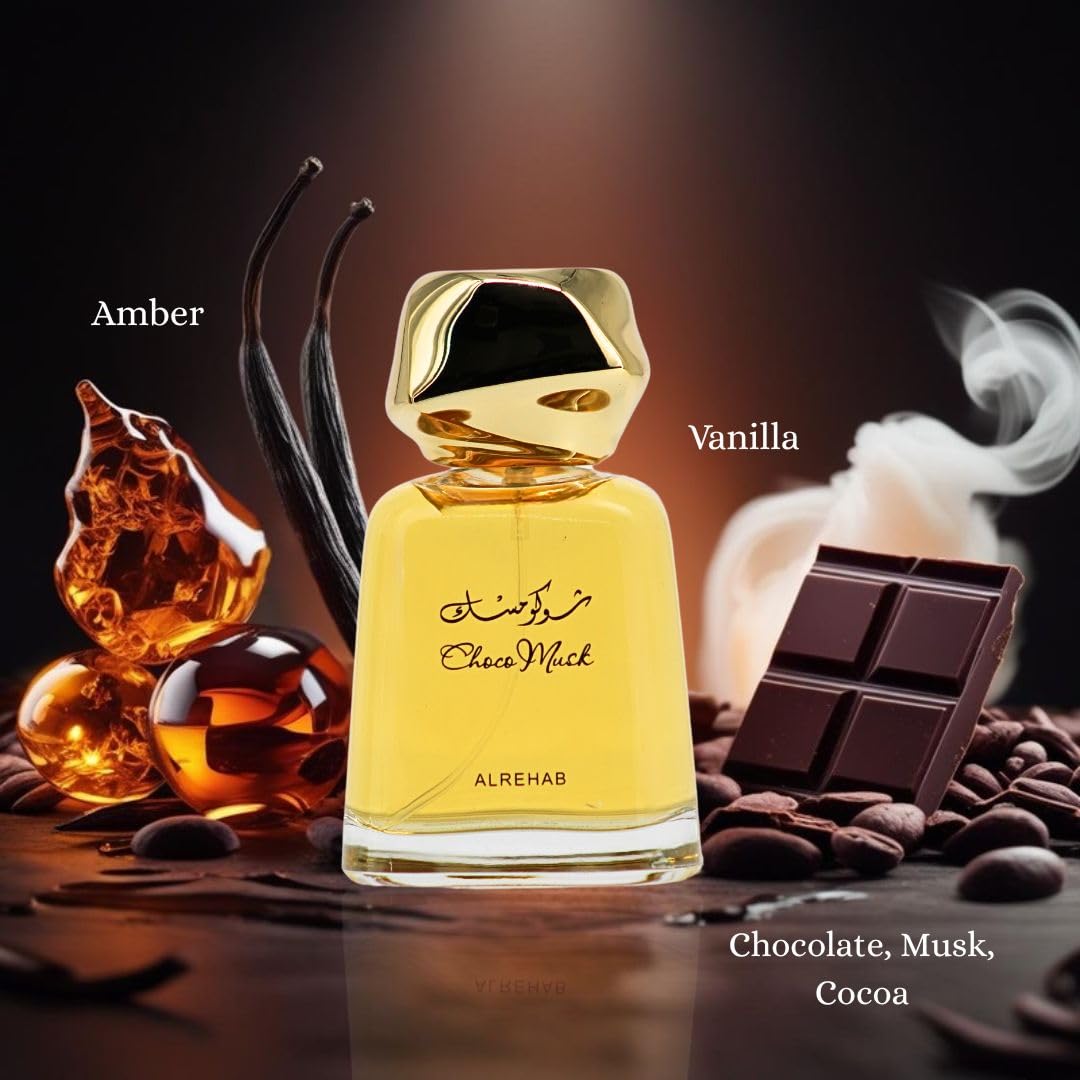 PERFUME AL-REHAB CHOCO MUSK EAU DE PARFUM 100ML UNISEX - 2