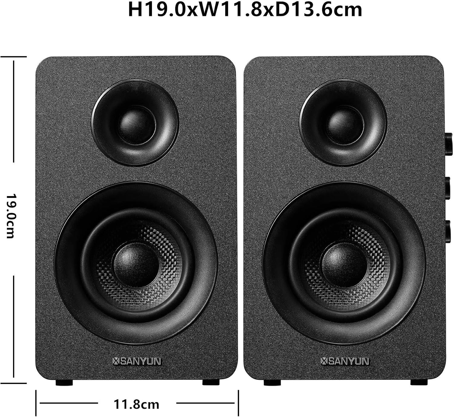 PARLANTES SANYUN SW208 BLUETOOTH 5.0 3' CON DAC 24BIT - 2