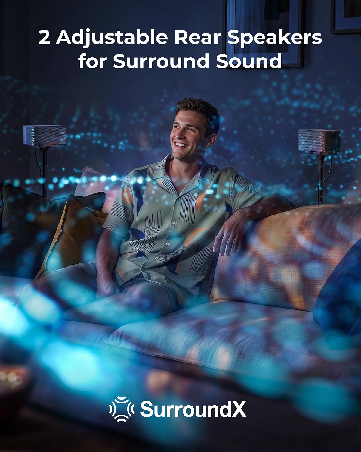 BARRA DE SONIDO ULTIMEA 5.1 CON SUBWOOFER Y SONIDO SURROUND VIRTUAL - 3