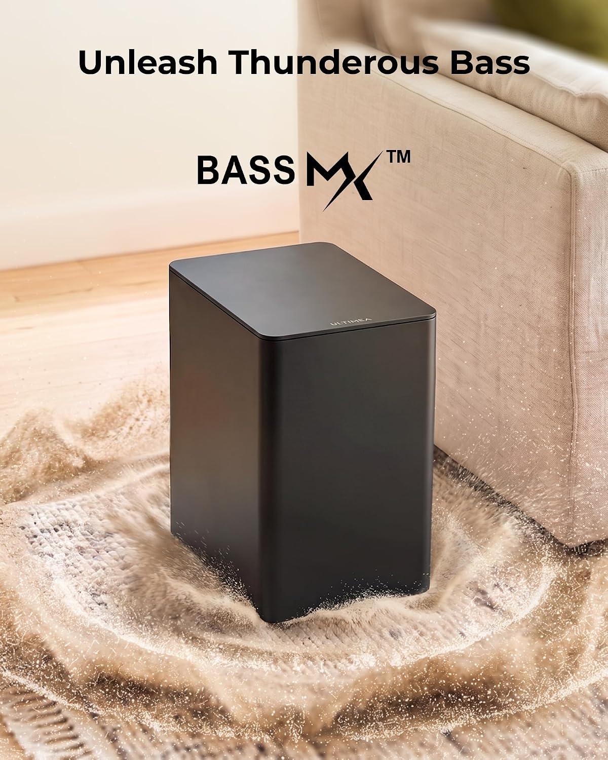 BARRA DE SONIDO ULTIMEA 5.1 CON SUBWOOFER Y SONIDO SURROUND VIRTUAL - 4