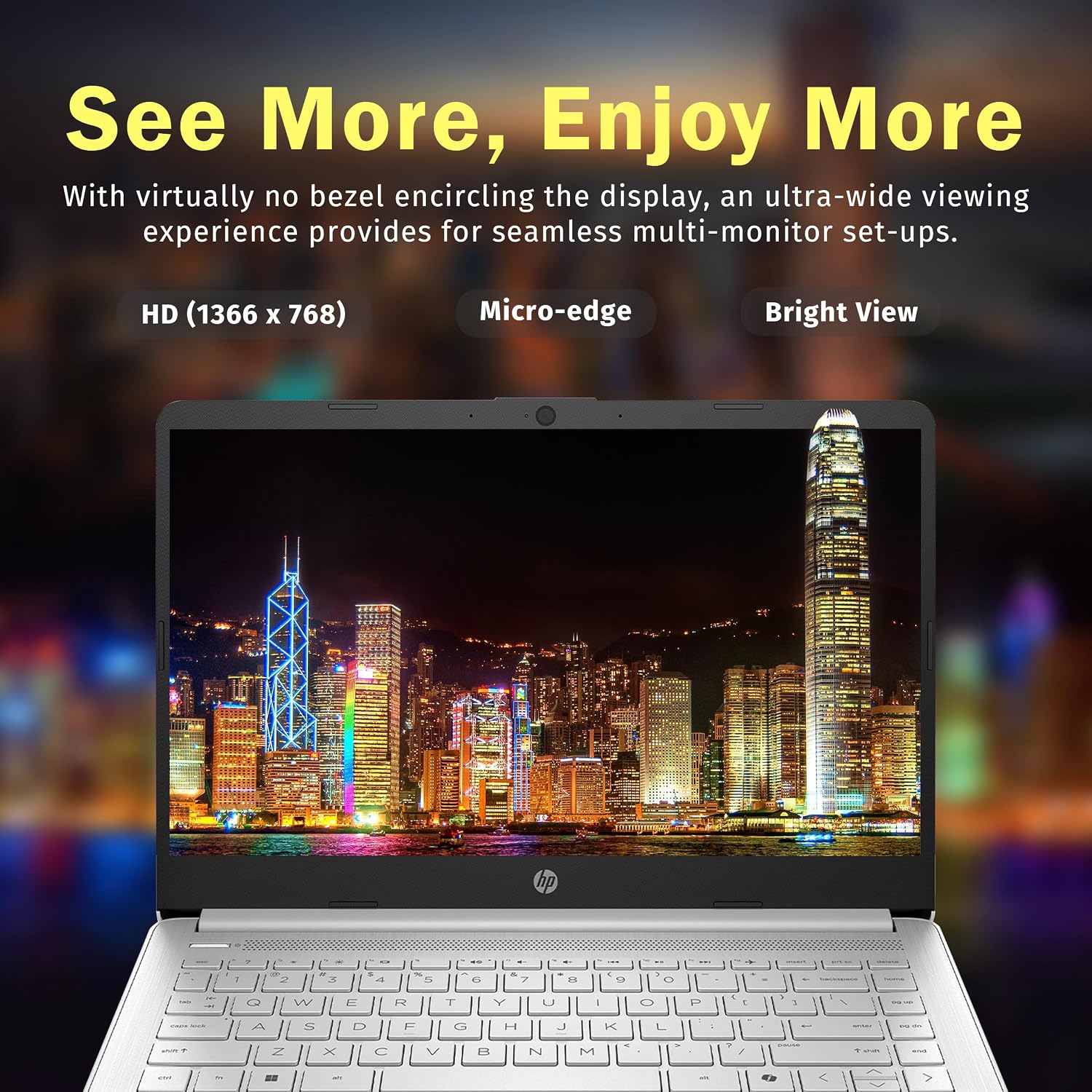 LAPTOP HP STREAM 14' HD INTEL N150 4GB RAM 128GB UFS PLATA RENOVADA - 4