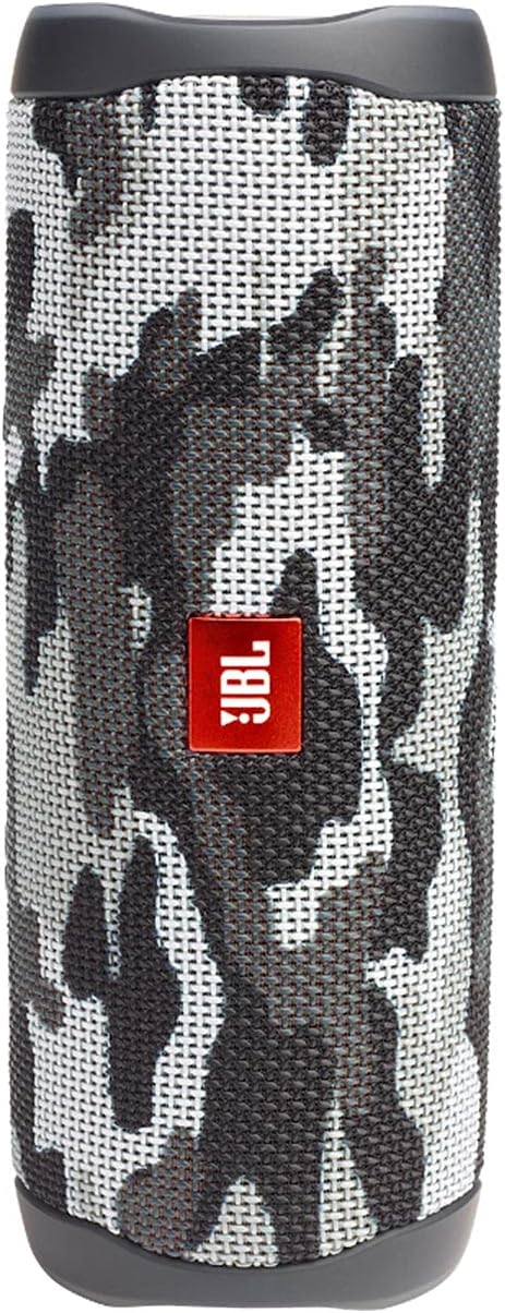 PARLANTE PORTÁTIL JBL FLIP 5 NEGRO CAMUFLADO CON ESTUCHE PROTECTOR DIVVI - 2