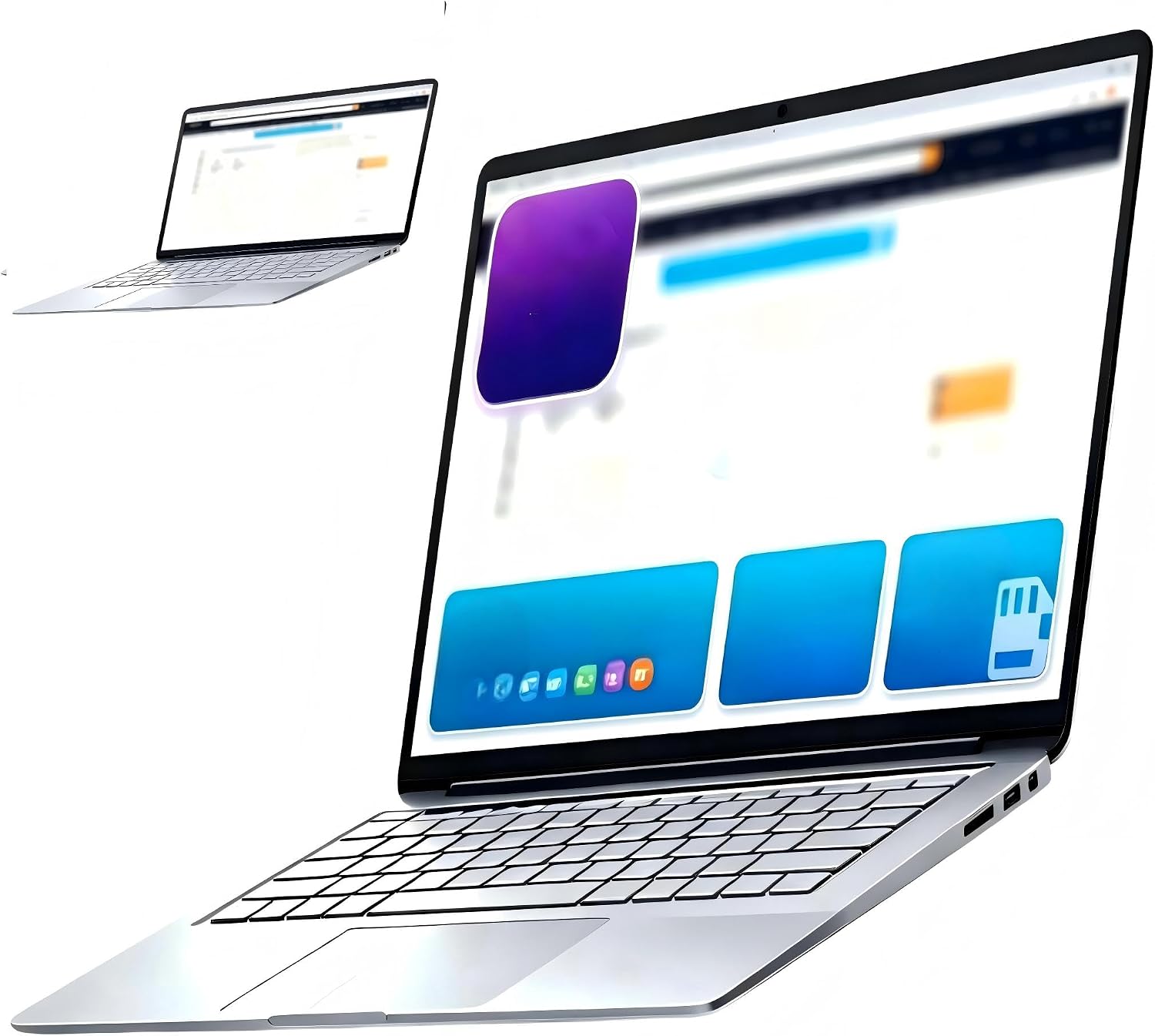 LAPTOP DRKAKO 15.6' FHD IPS SPACE GREY CON OFFICE 365 Y ASISTENTE AI - 1