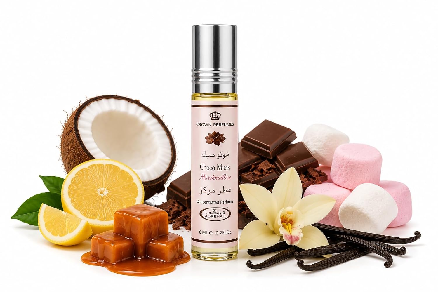 ACEITE PERFUMADO AL REHAB CHOCO MUSK MARSHMALLOW 6ML - 1