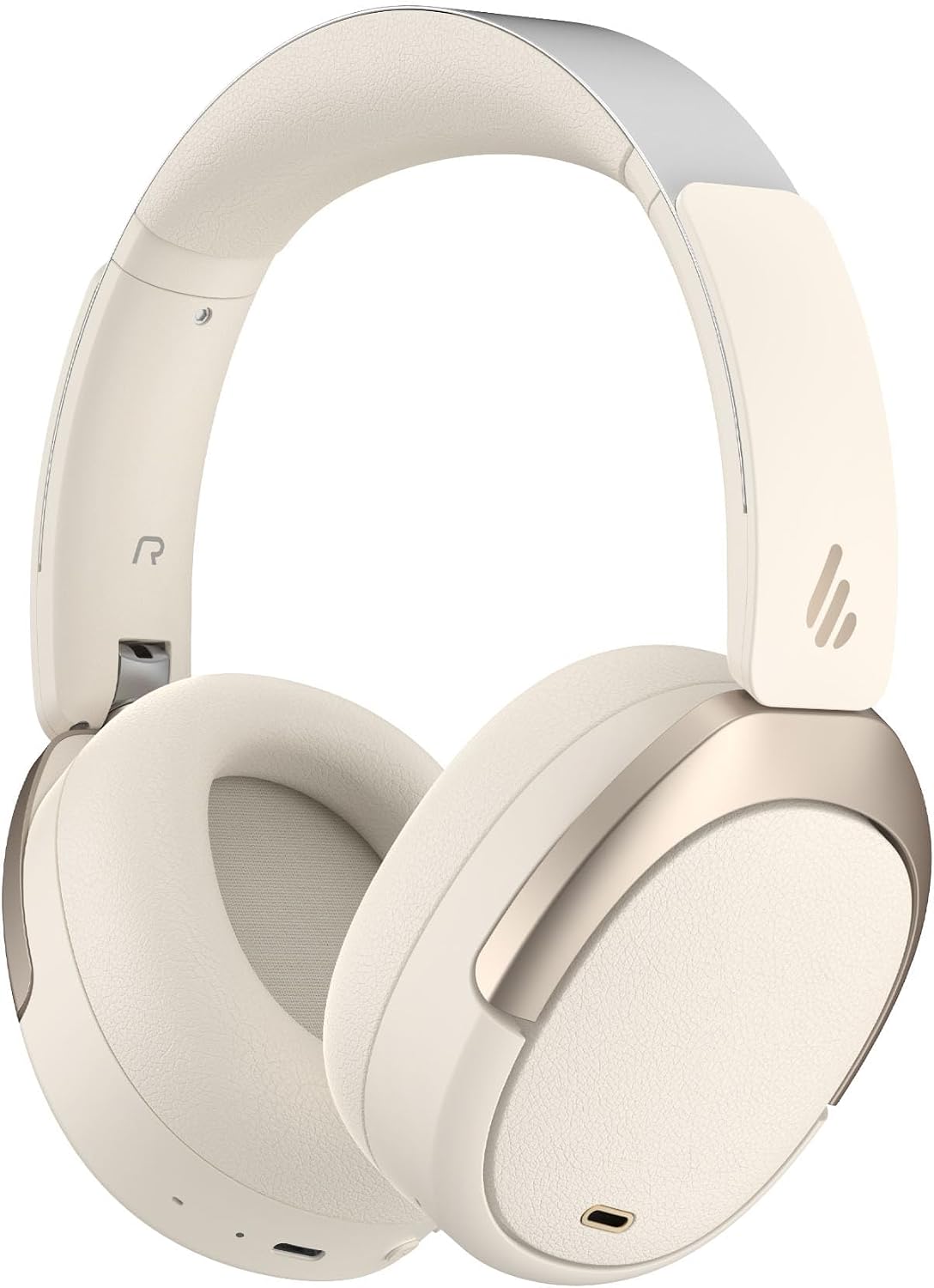 AUDÍFONOS OVER EAR EDIFIER W80 CON CANCELACIÓN ACTIVA DE RUIDO -49DB MARFIL - 1
