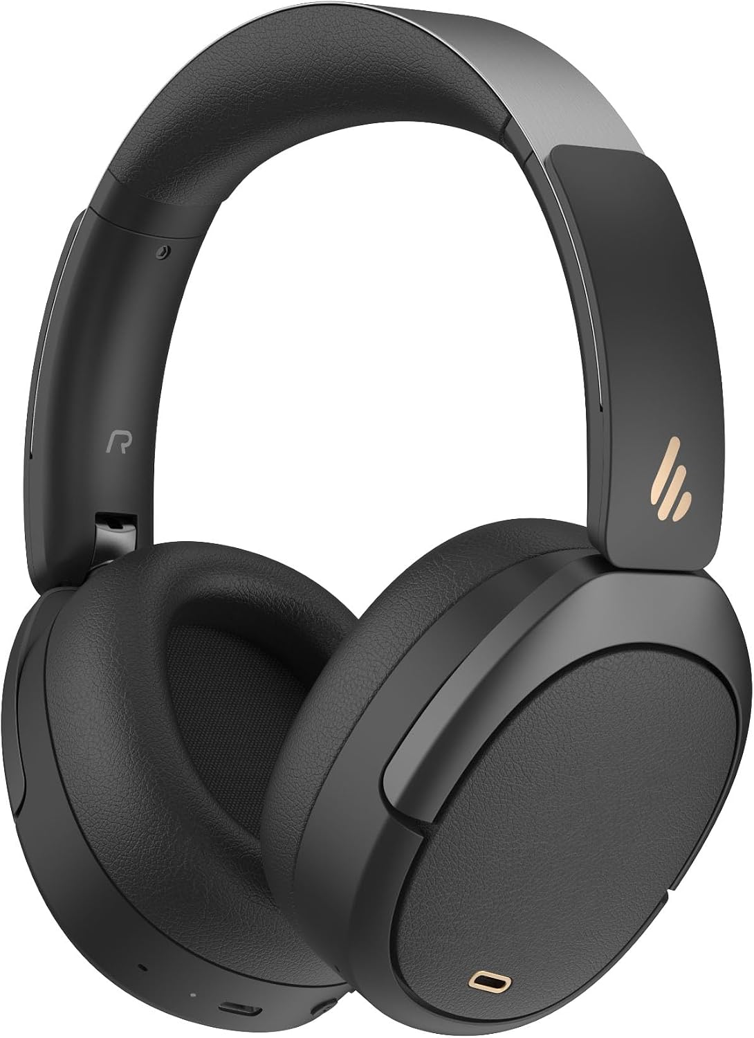AUDÍFONOS OVER EAR EDIFIER W80 CON CANCELACIÓN ACTIVA DE RUIDO -49DB NEGRO - 1
