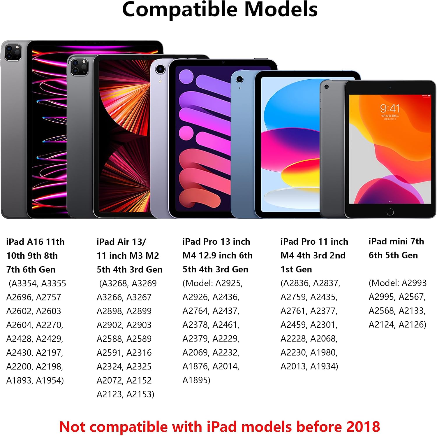 LÁPIZ STYLUS TOHAKATA PARA APPLE PENCIL IPAD 2018-2026 A16 11TH GEN AIR PRO MINI - 2