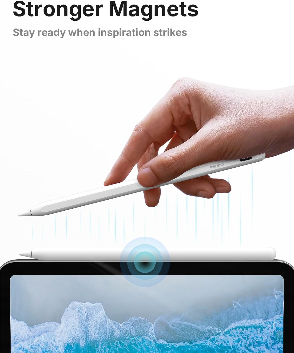 LÁPIZ METAPEN PENCIL A8 V4 PARA IPAD 2018-2026 - 3
