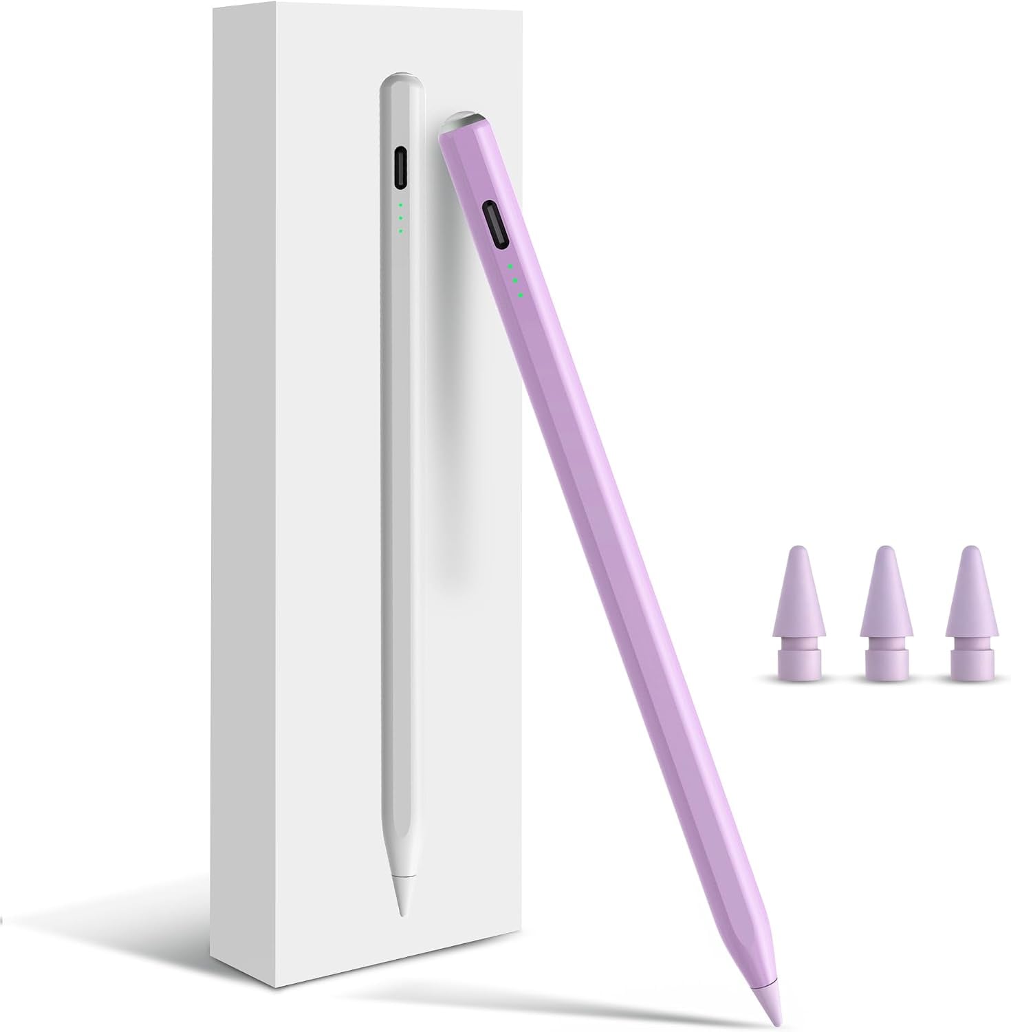 LÁPIZ TÁCTIL PENLIKE PENCIL PARA APPLE IPAD 2018-2026 COLOR MORADO - 1