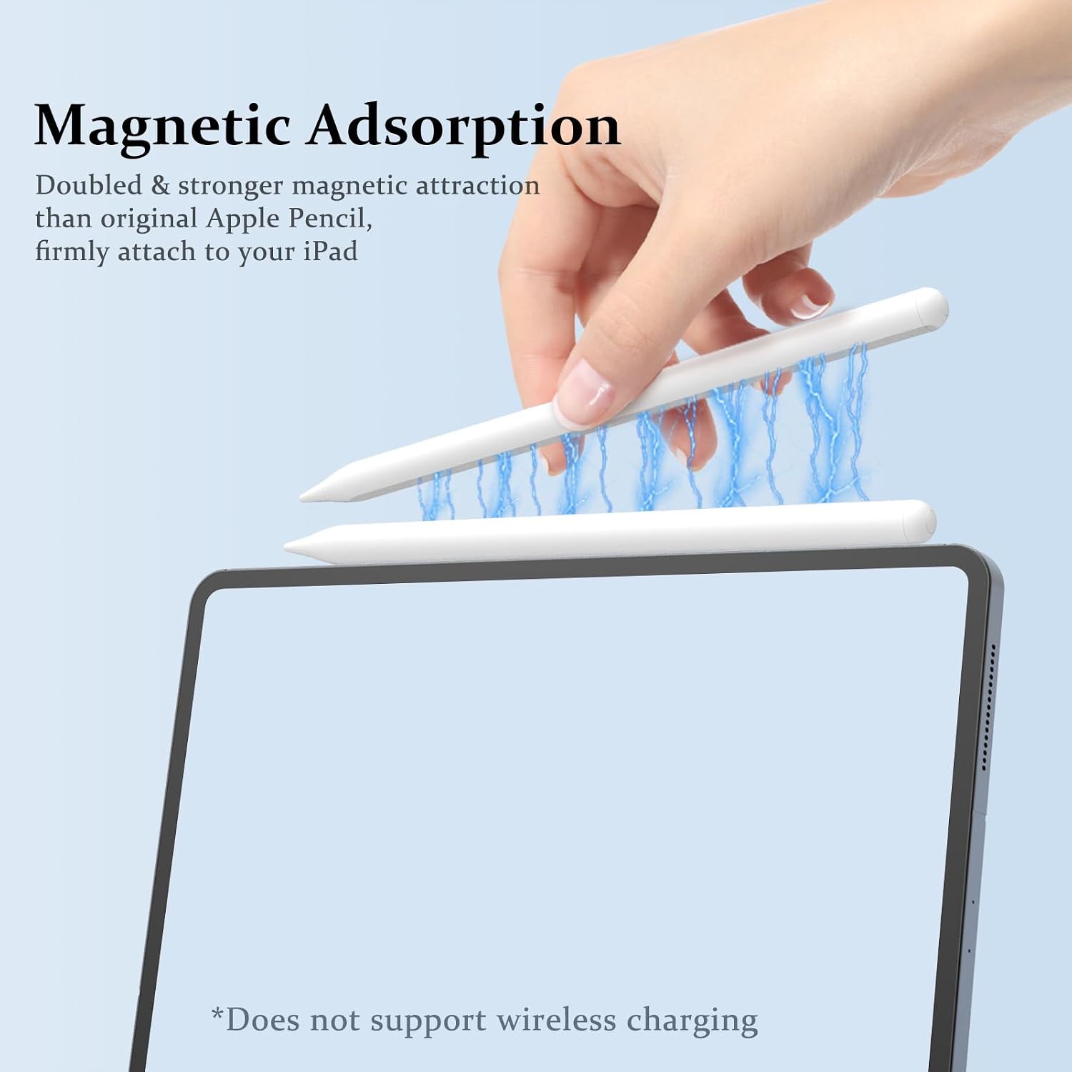 LÁPIZ STYLUS MEKO PARA IPAD 2018-2026 CARGA RÁPIDA - 5